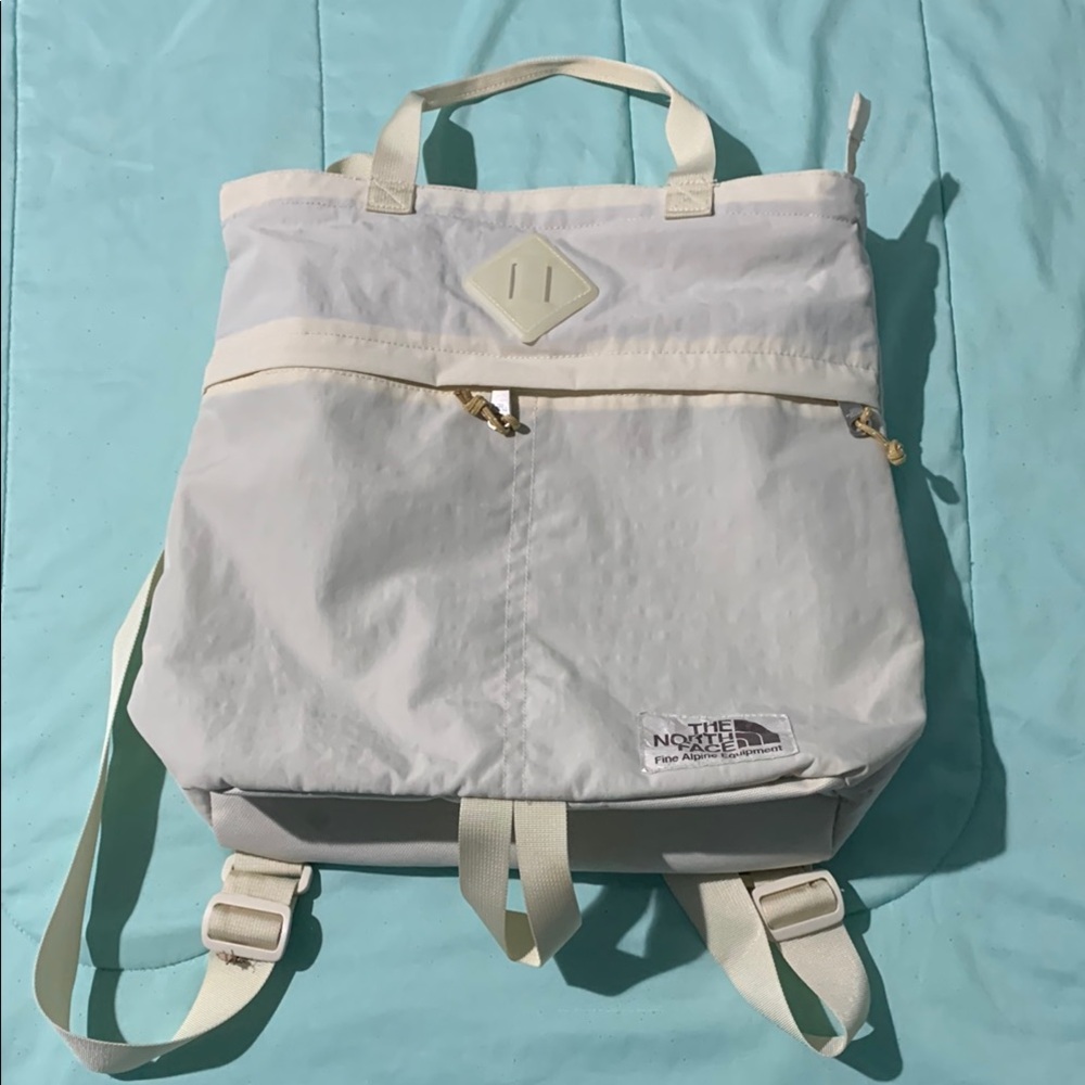The North Face White Backpack